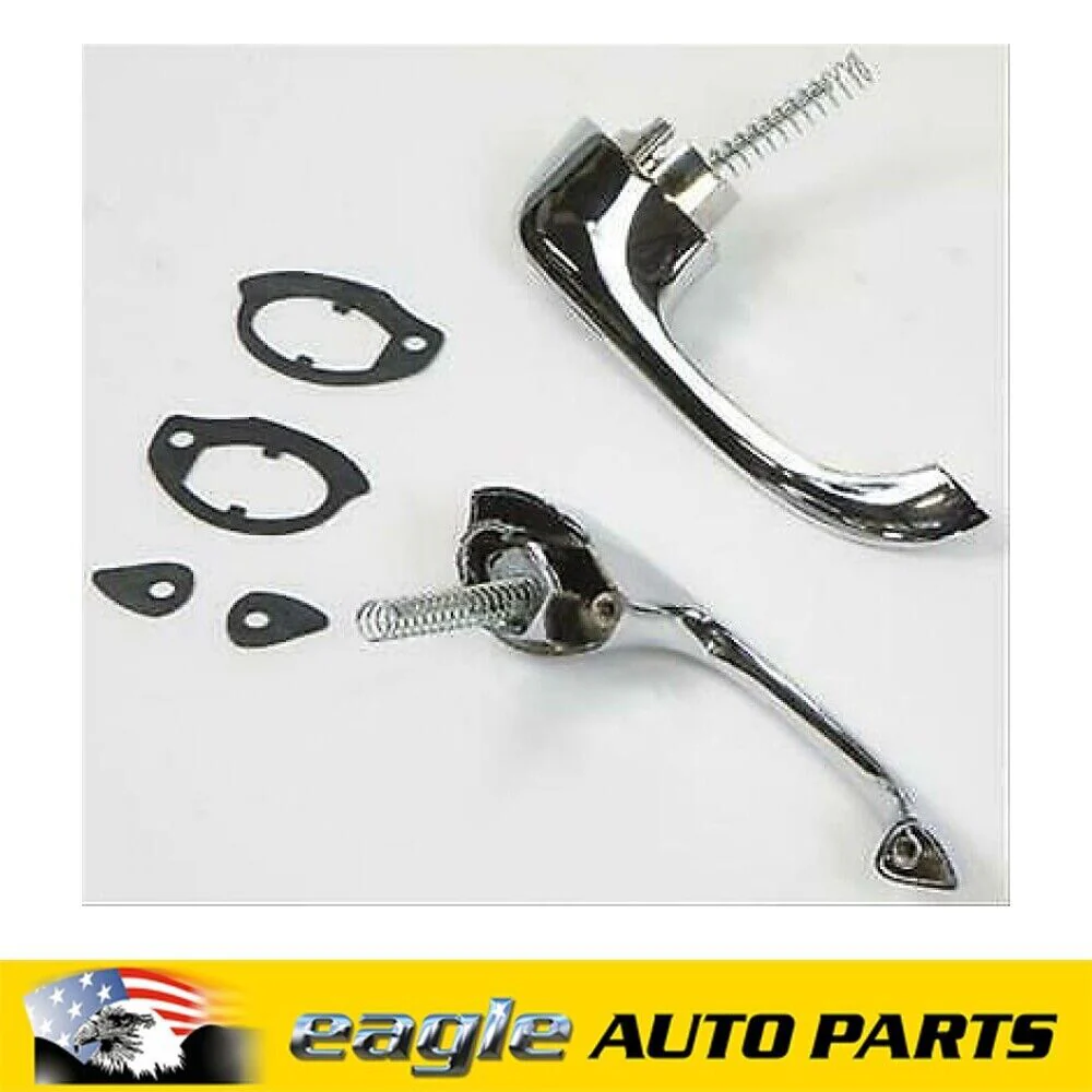 CHEV IMPALA 65 66 67 68 FULL SIZE 4 DOOR FRONT OUTER DOOR HANDLE SET # CM2415