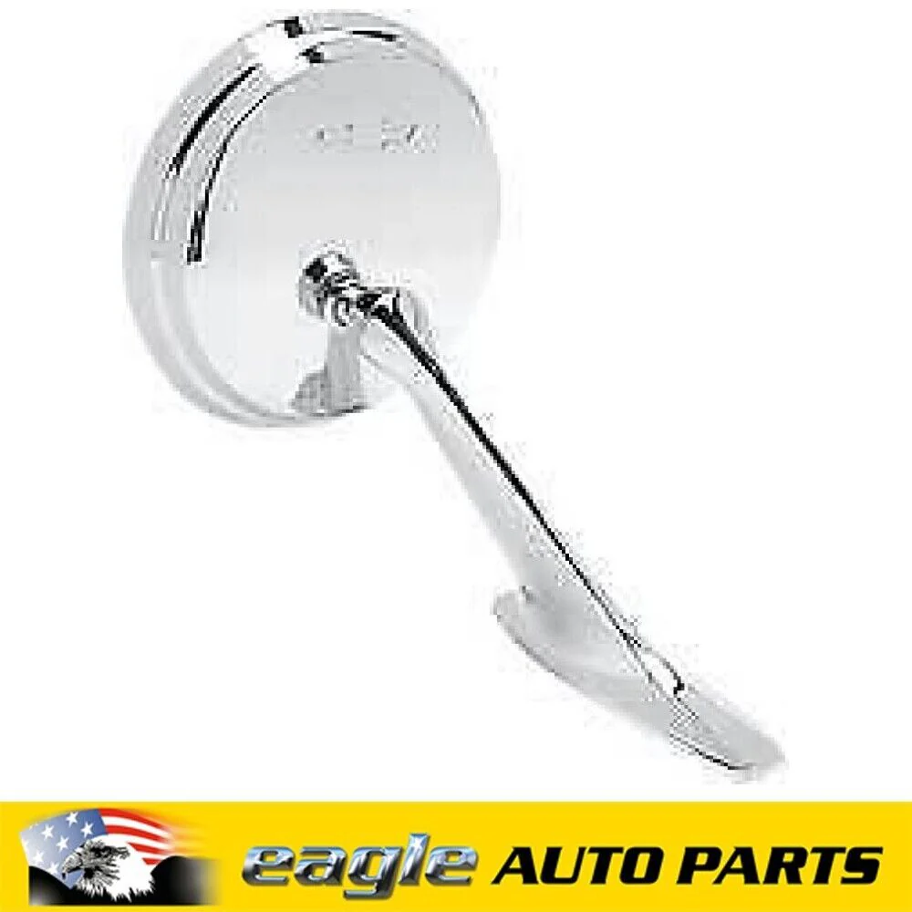 CHEV IMPALA 65 66 FULL SIZE RIGHT HAND OUTER DOOR MIRROR WITH BOW TIE # 3877975 - Image 2