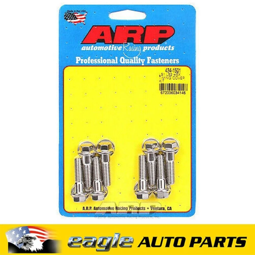 CHEV LS1 - LS2 ARP S/S TIMING COVER BOLT KIT   # 434-1501