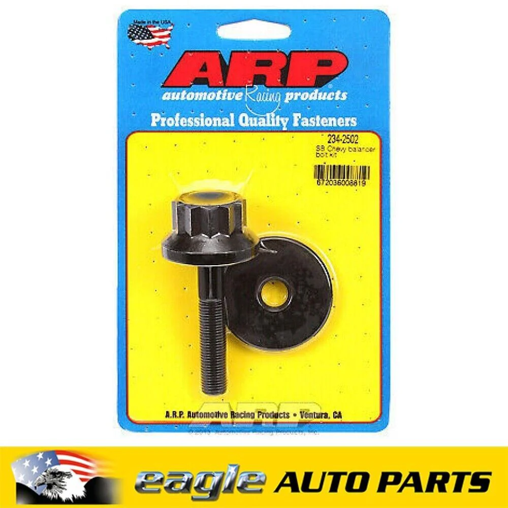 Chev SBC 350 400 5.7 5.0 Chevrolet ARP Harmonic Balancer Bolt Kits # 234-2502