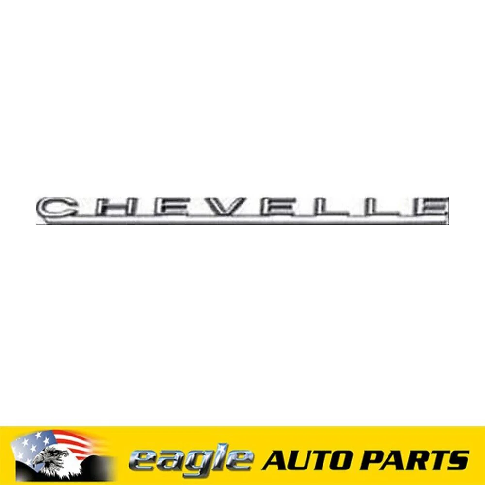 CHEVELLE 1967 " CHEVELLE " HOOD EMBLEM # 3904589