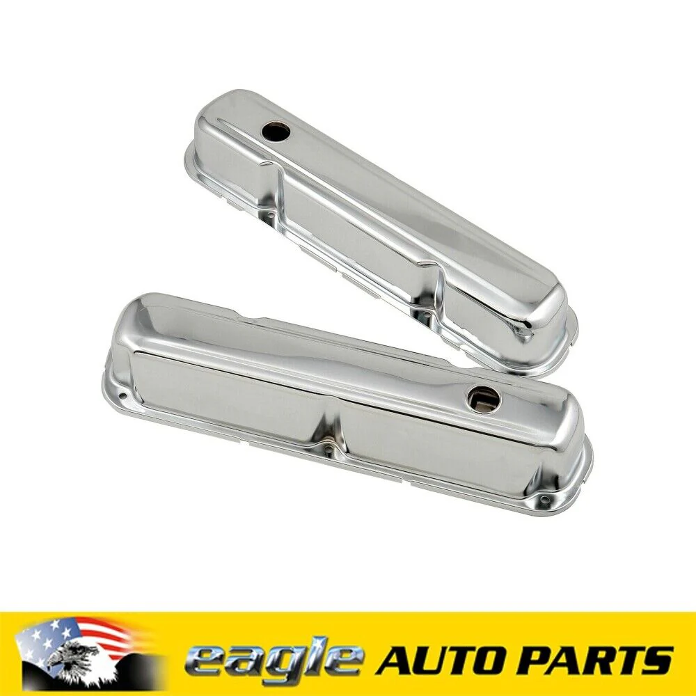 Chrysler Mopar 273 318 340 360 Mr. Gasket Chrome Rocker Covers # MG9806