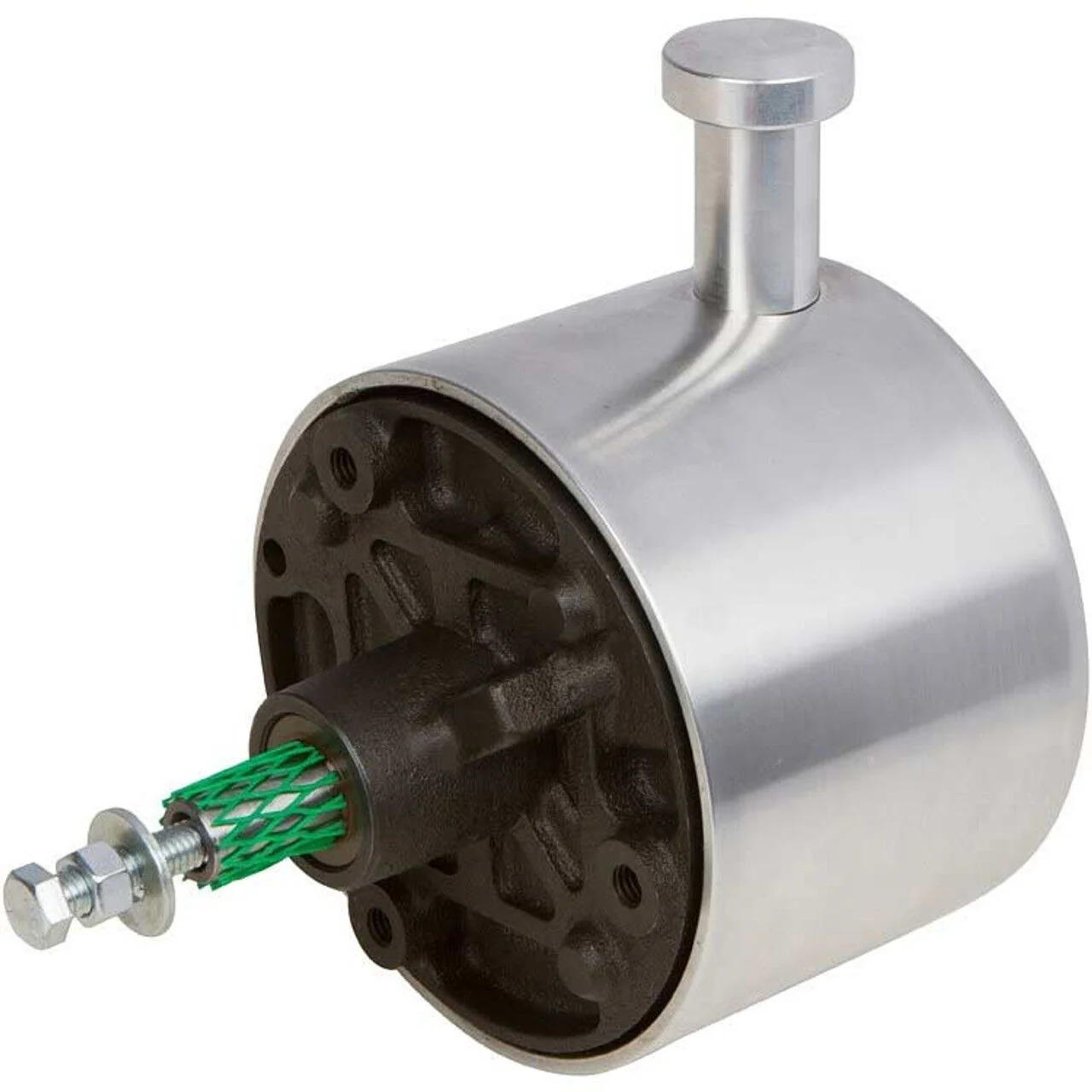 CVF Racing Ford Billet Power Steering Pump With Reservoir # FORD-PUMP-BILLET - Image 2