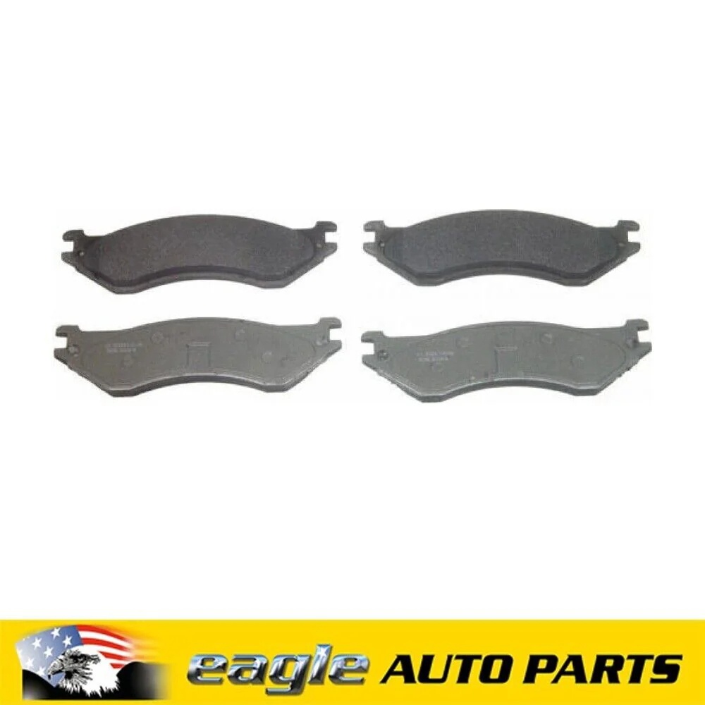 DODGE RAM 1500 2WD 4WD FRONT DISC BRAKE PADS 2000 2001 # D897MX