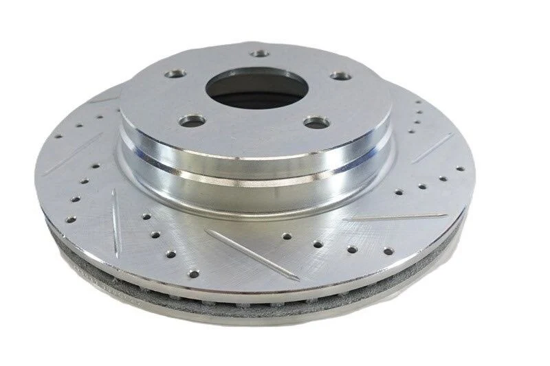DODGE RAM 1500 FRONT DISC BRAKE ROTOR DRILLED & SLOTTED 02 - 22 335MM 631-40094R