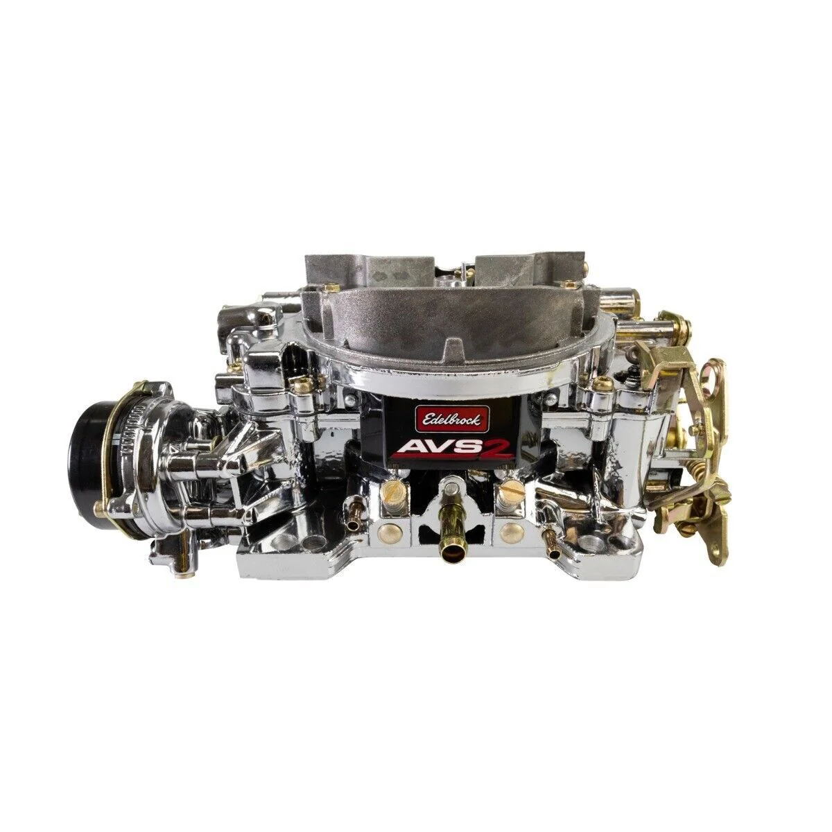 Edelbrock AVS2 Series Carburetor 650cfm Chrome Plasma Coated # ED1906-CP - Image 2