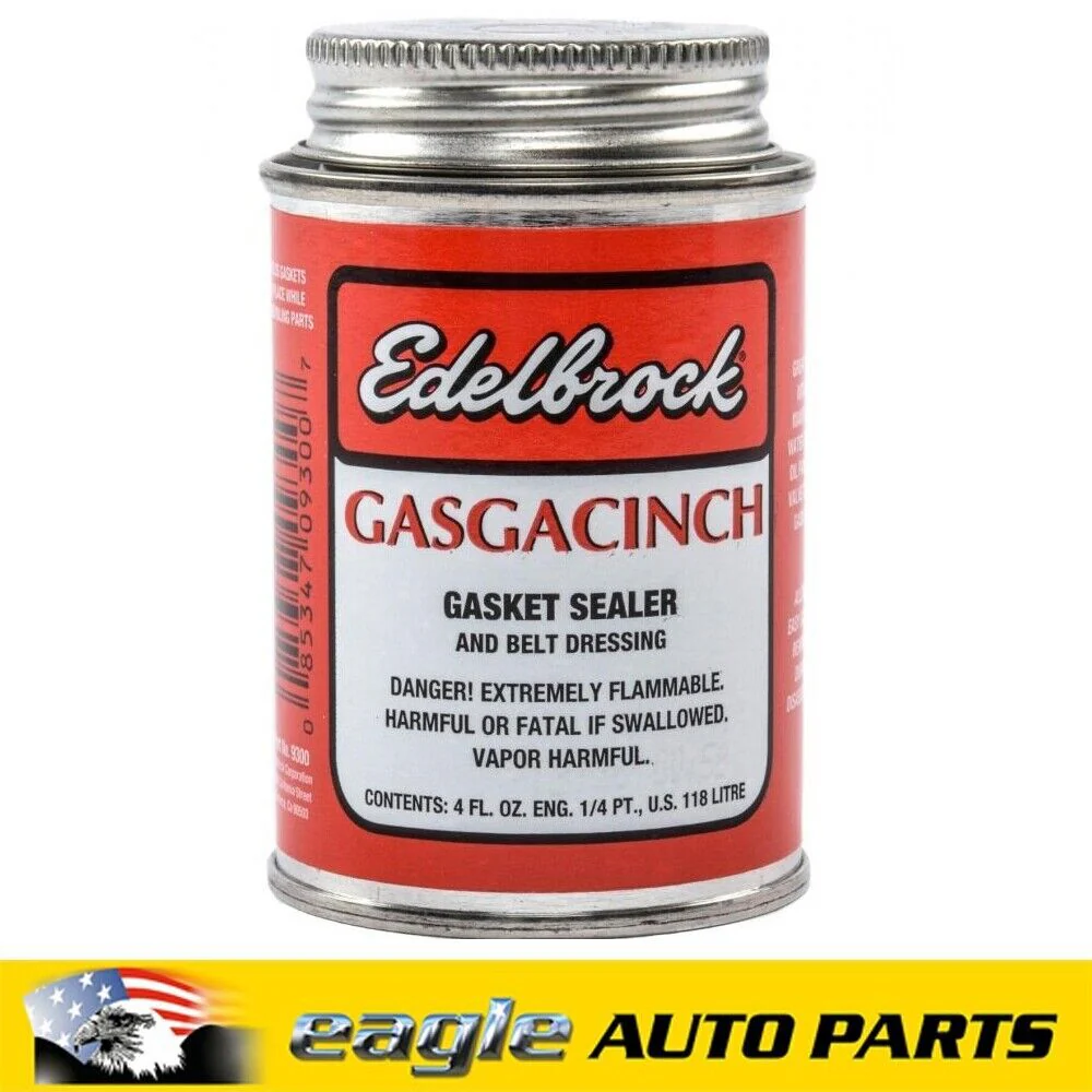 EDELBROCK GASGACINCH 4-OZ CAN Gasket Sealer  # ED9300