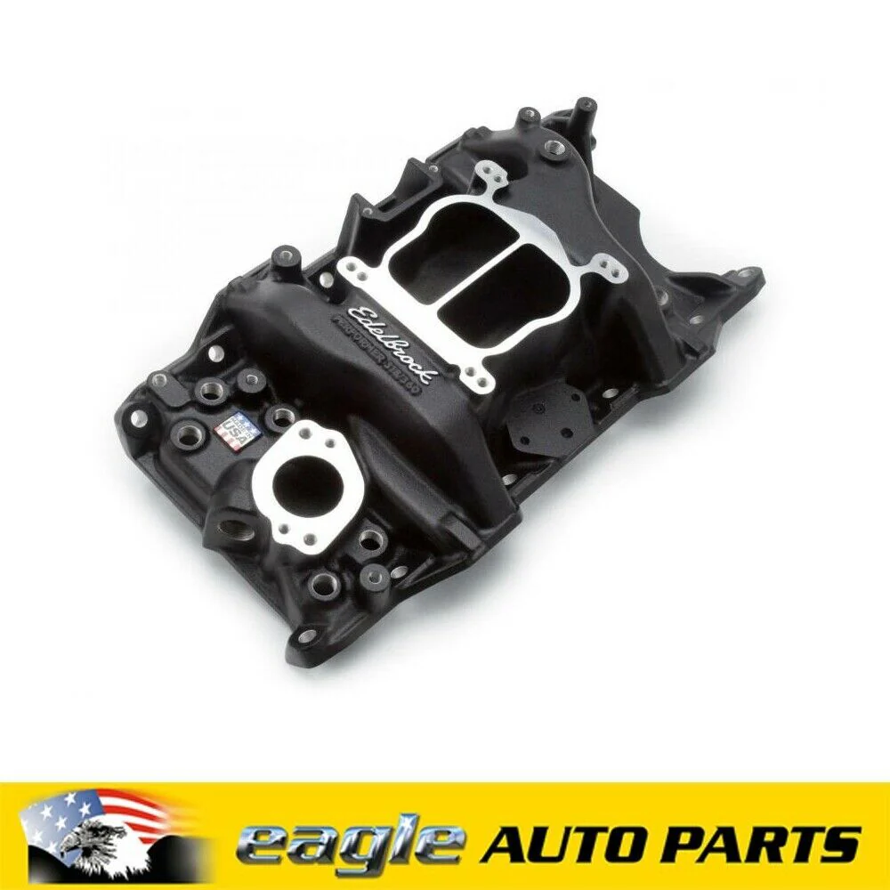 Edelbrock Performer Series Black Chrysler 318 340 360 V8 Intake Manifold  # ED21763