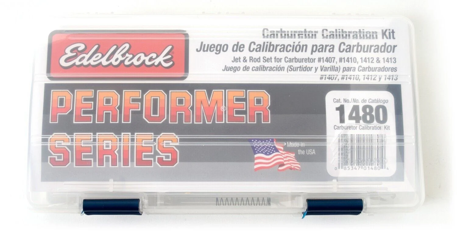 Edelbrock Performer Series Carburetor Calibration Kit # ED1480 - Image 2