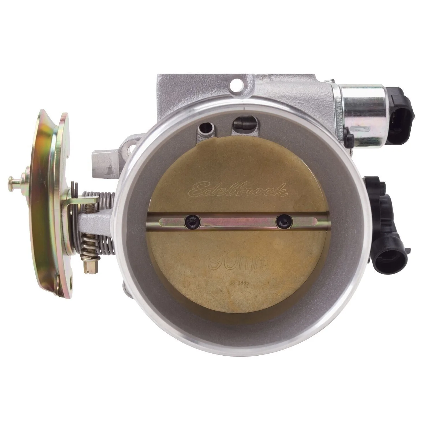 Edelbrock Throttle Body Victor LS Series Alum Natural 90mm Chev GM LS # ED3864