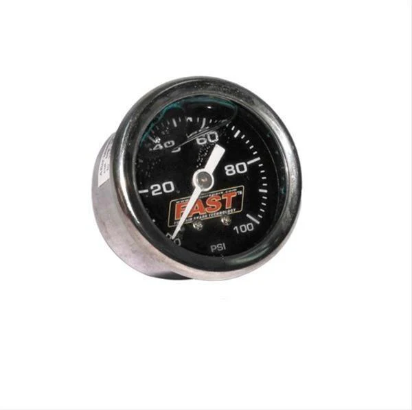 FAST FUEL PRESSURE GAUGE Kit 0-100psi CHEV LSX LSXR LSXRT # FAST54027G