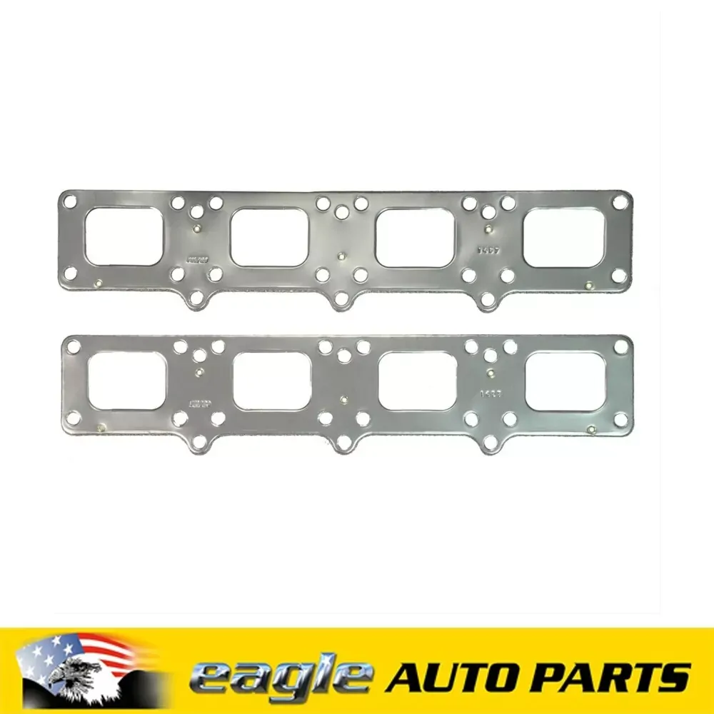 Fel-Pro Chrysler V8 Big Block Exhaust Manifold Gaskets Nitro Drag Racing # 1457