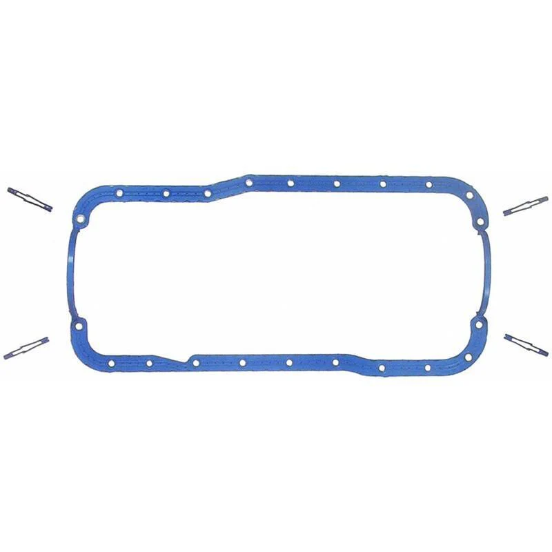 Fel-Pro Ford 289 302 Windsor 1pce Rubber Oil Pan Gasket # OS34508R