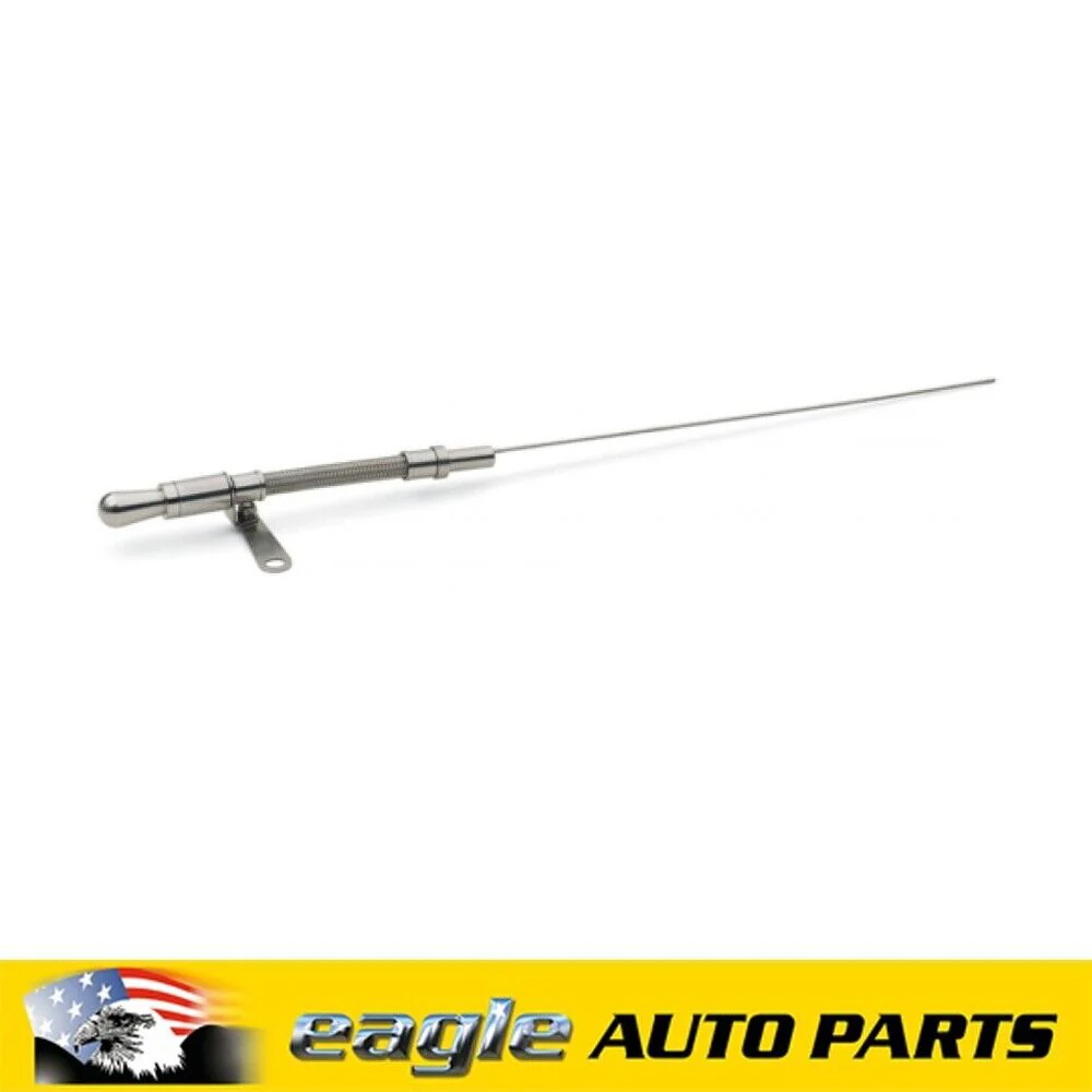 Ford 289 302 351 Windsor Stainless Steel Flex Engine Dipstick / Tube  # 68056