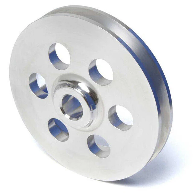 Ford 289 - 302W Engines Alloy Press Fit Power Steering Pulley # SBF2PS