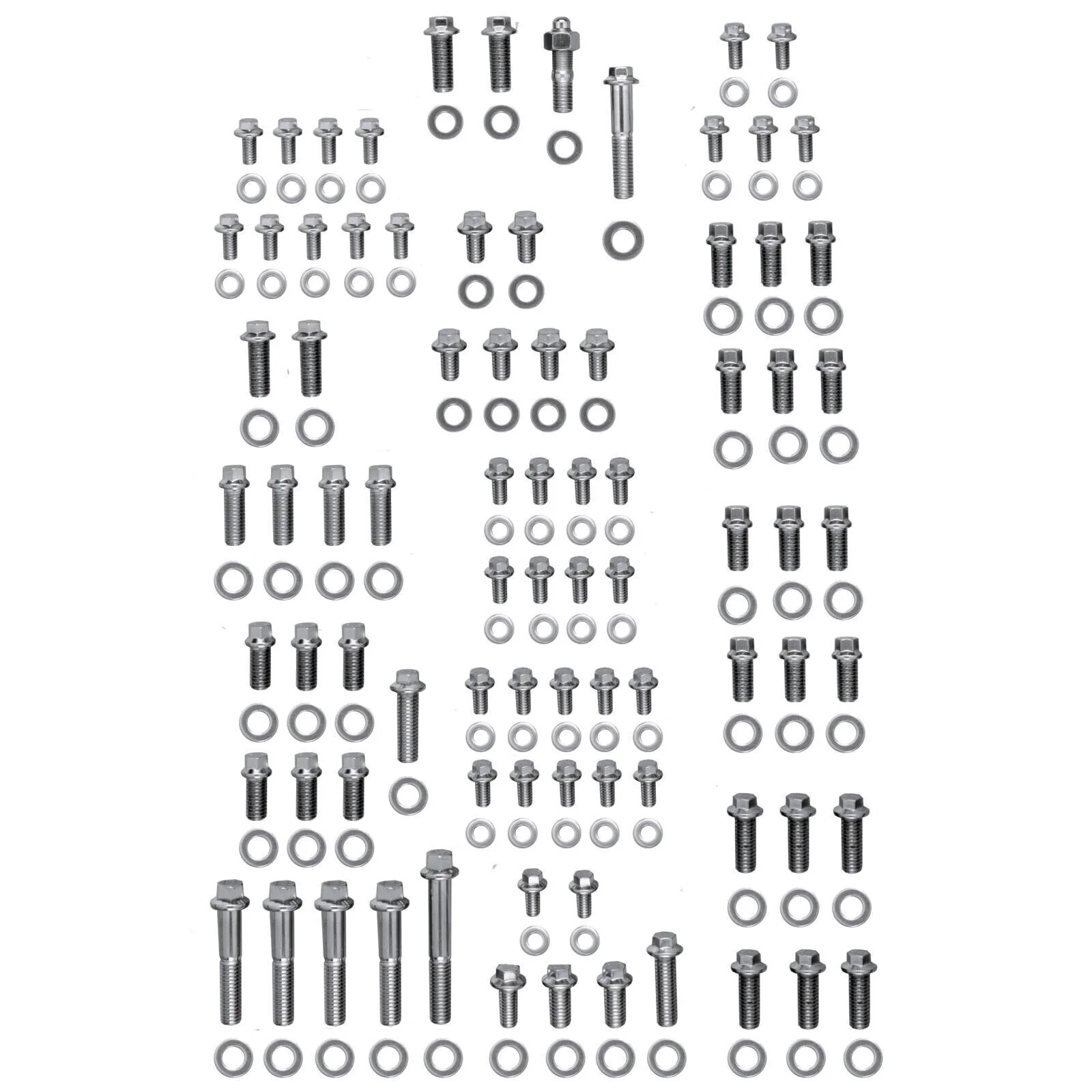Ford 351 Windsor ARP Engine & Accessory Fastener Bolt Kit Hex Head # 554-9603