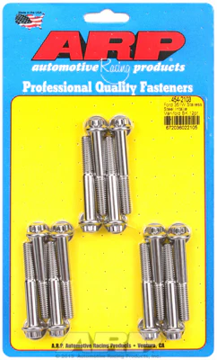 Ford 351 Windsor ARP Stainless Steel Intake Manifold Bolt Kits # 454-2103
