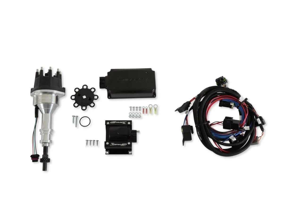 FORD 351 WINDSOR HOLLEY EFI SNIPER HYPERSPARK DISTRIBUTOR BLACK # HO565-302BK