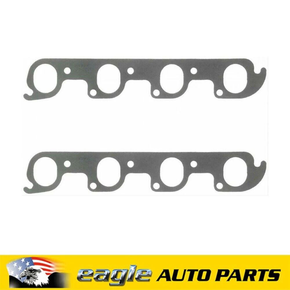 FORD CLEVELAND 302 351 2V HEADS FEL-PRO EXHAUST MANIFOLD GASKET SET # 1430
