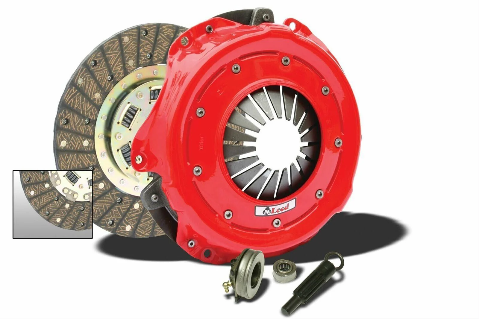 Ford F100 11" Dia 1.062 in. 10-Spline McLeod Organic Clutch Kit # MC75145