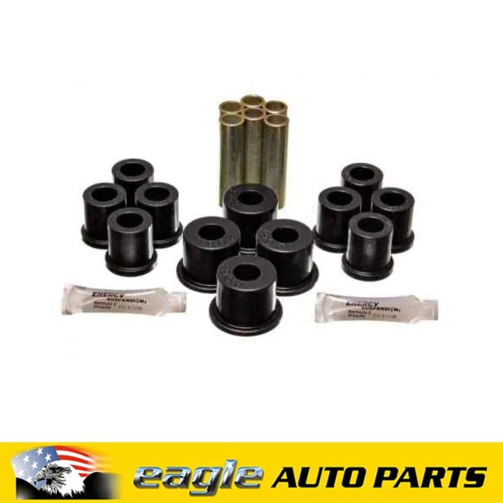 Ford F100 Bronco 2wd 4wd Rear Energy Suspension Leaf Spring Bushing Set 4-2117G
