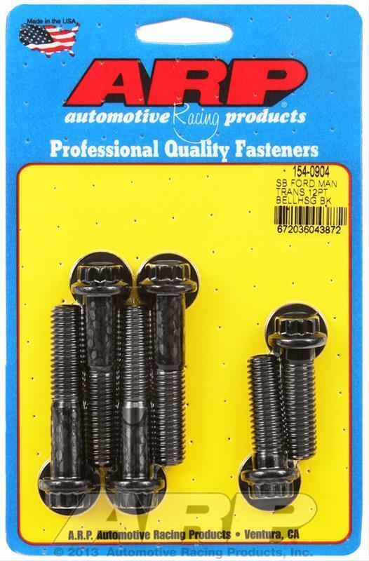 Ford Small Block Manual Transmission ARP 12pt Bell Housing Bolt kit # 154-0904