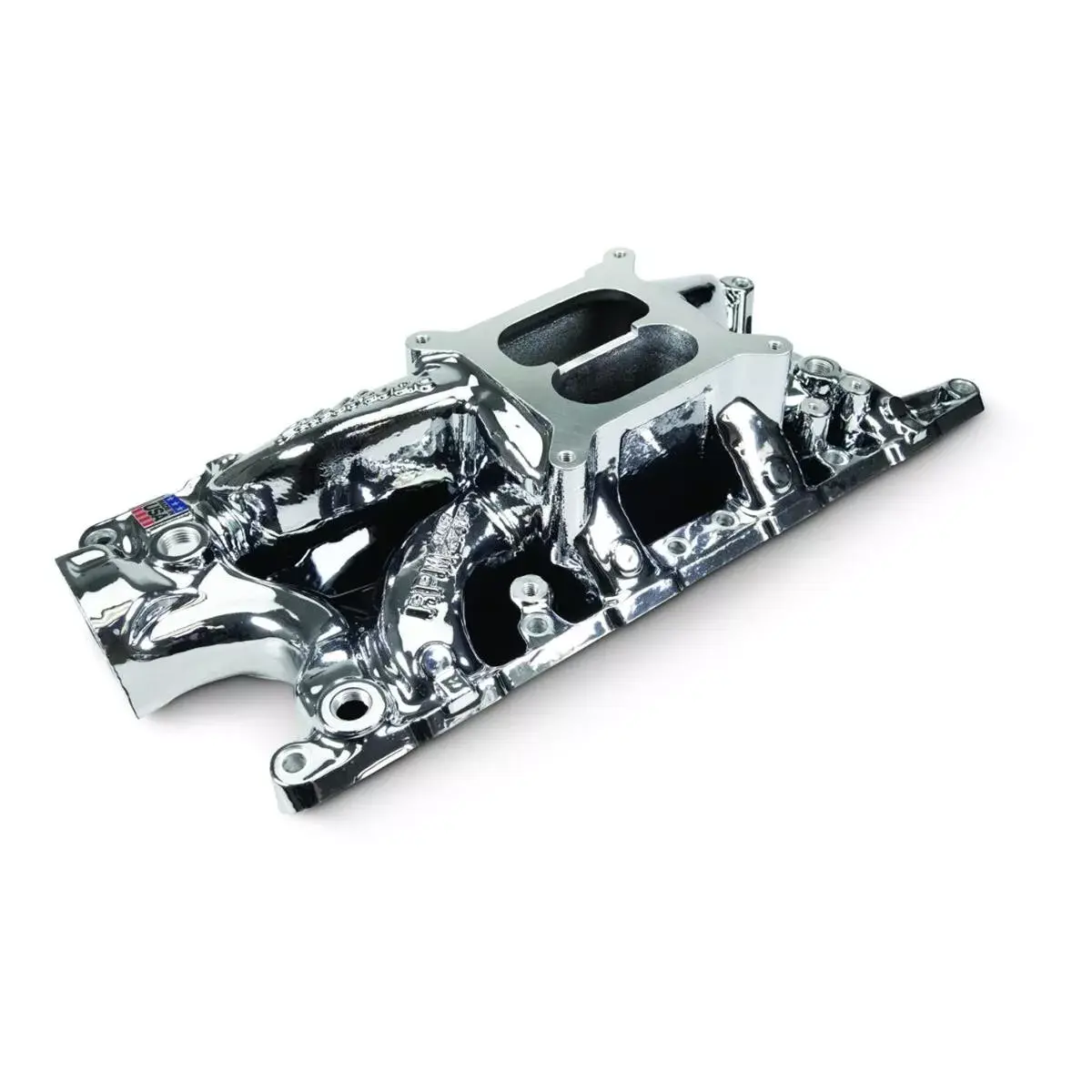 Ford Windsor SBF Edelbrock Performer Intake Manifold Chrome Plasma ED7121-CP