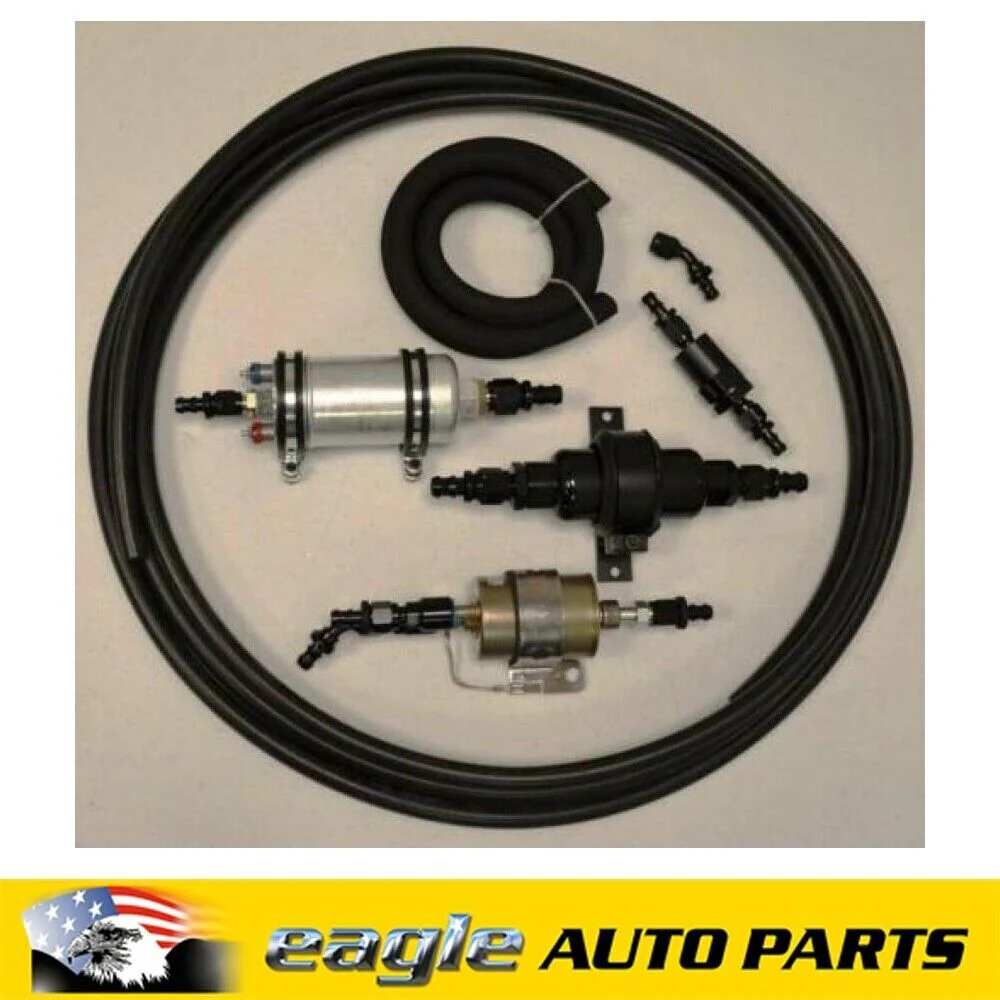 GM EFI Inline Frame Mount Fuel Delivery Kit with rear mounted regulator PAC-405
