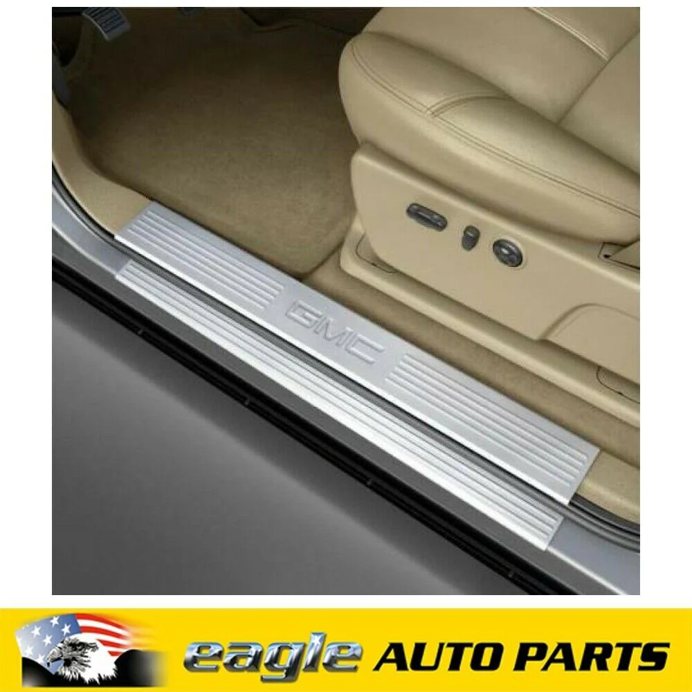 GMC Yukon 2010 - 2014 Front and Rear Door Sill Plates # 17802525 - Image 2