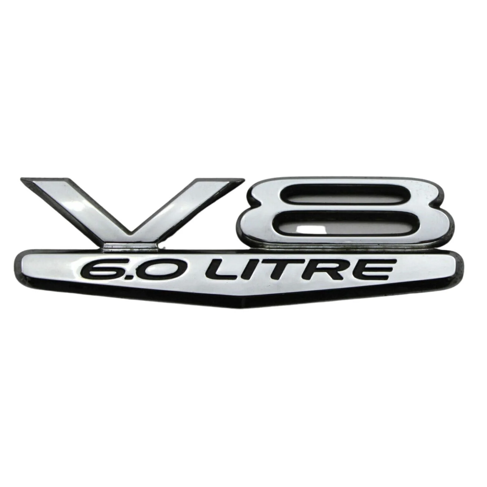 Holden Commodore VZ WL VE WM V8 Guard Fender Badge Chrome 6.0 V8 Genuine GM