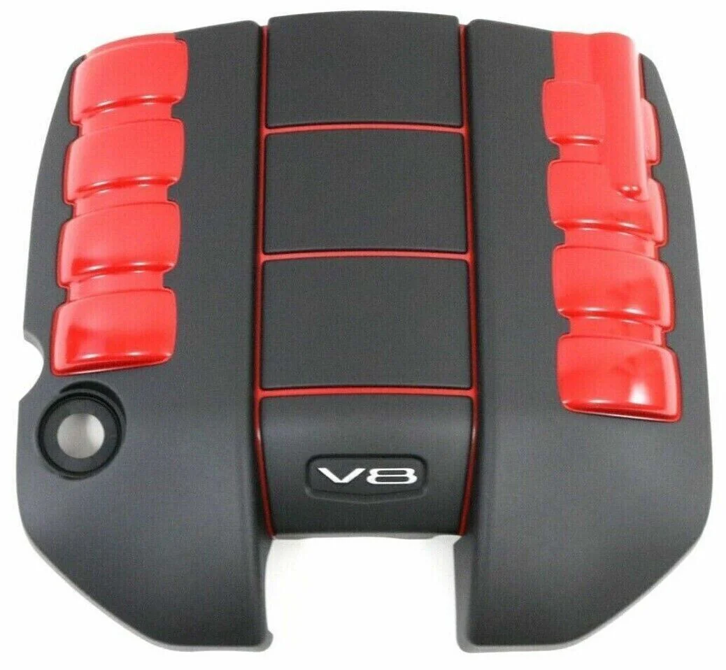 Holden New Pitch Black & Red Engine Cover for VF Commodore 6.2 litre LS3 Genuine