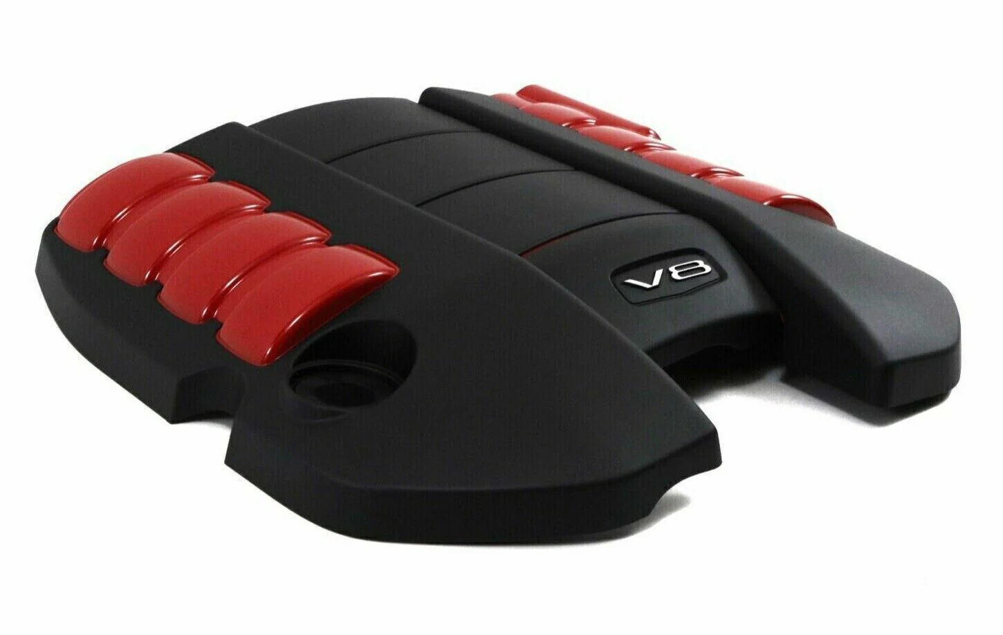 Holden New Pitch Black & Red Engine Cover for VF Commodore 6.2 litre LS3 Genuine - Image 2
