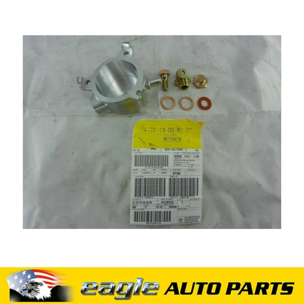 HOLDEN RA03 RODEO VACUUM PUMP BODY NOS GENUINE # 8973309370