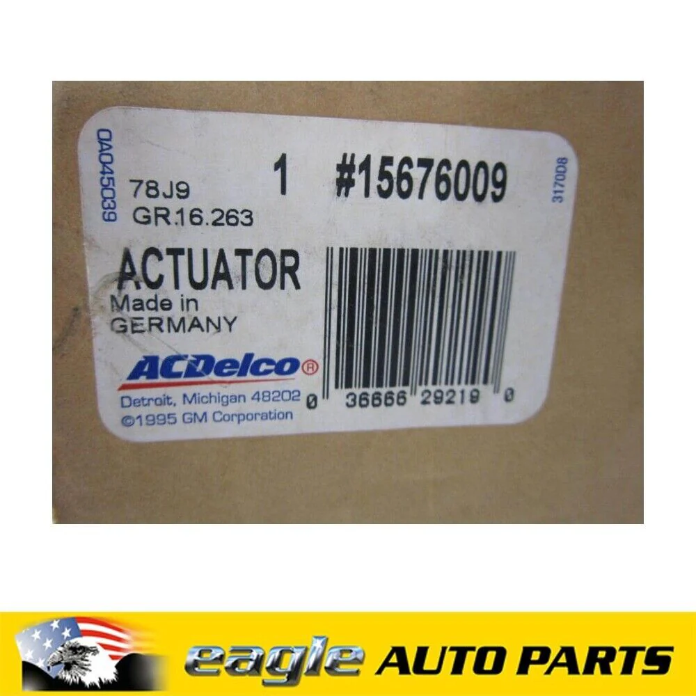 HOLDEN SUBURBAN 2000  REAR TAILGATE WINDOW RELEASE ACTUATOR  # 15676009 - Image 2
