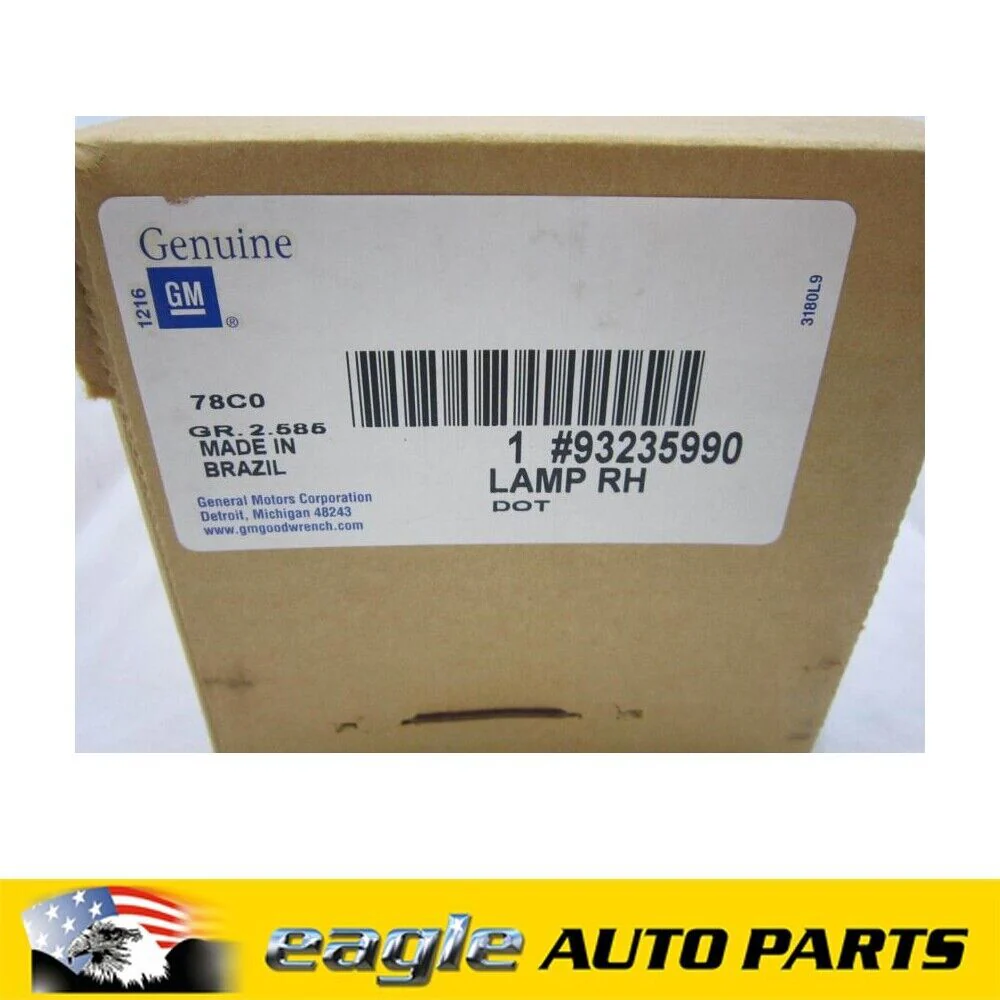 HOLDEN SUBURBAN K8 1998 1999 2000  FRONT PARK LIGHT R/H # 93235990 - Image 2