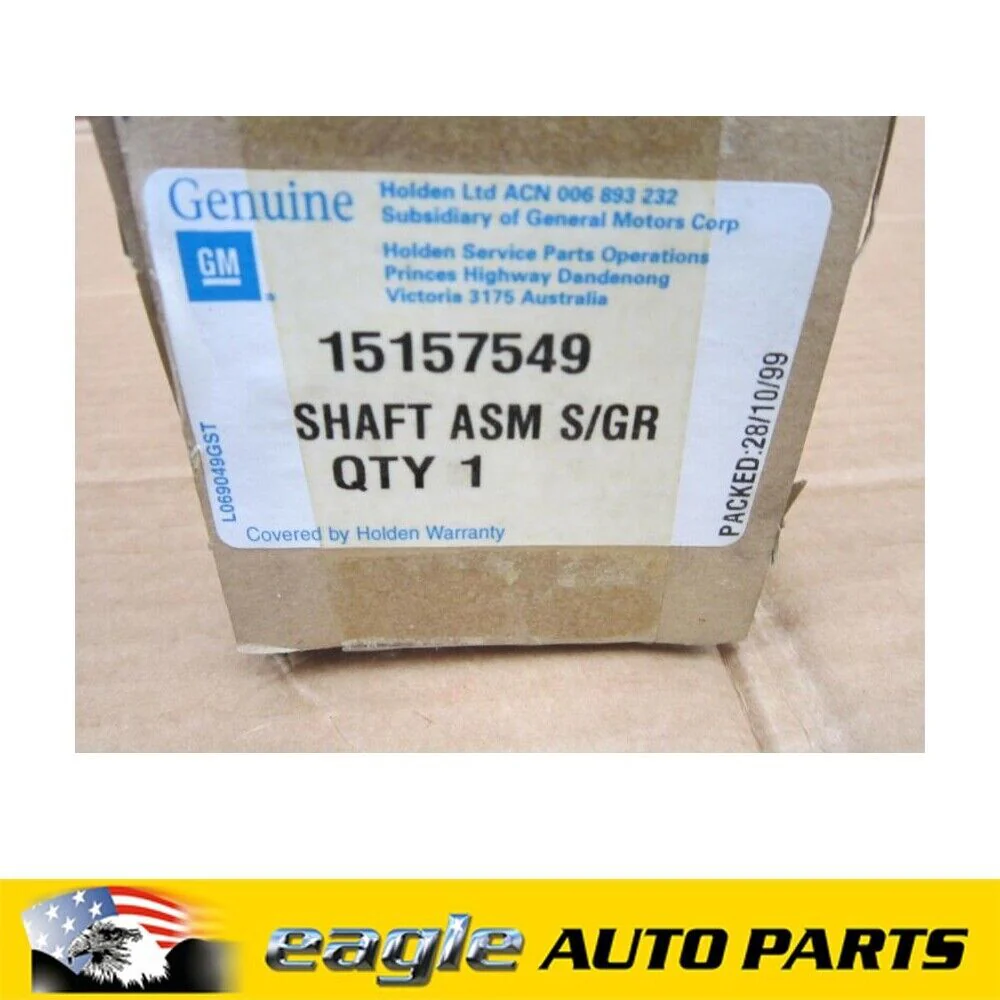HOLDEN SUBURBAN K8 98-00 K2500 RHD STEERING SHAFT UPPER NOS  # 15157549 - Image 2