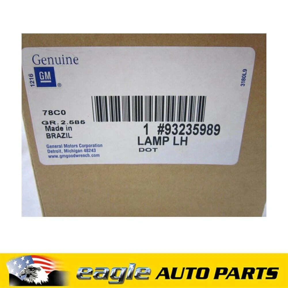 HOLDEN SUBURBAN K8 98 99 00 FRONT PARK LIGHT L/H # 93235989 - Image 2