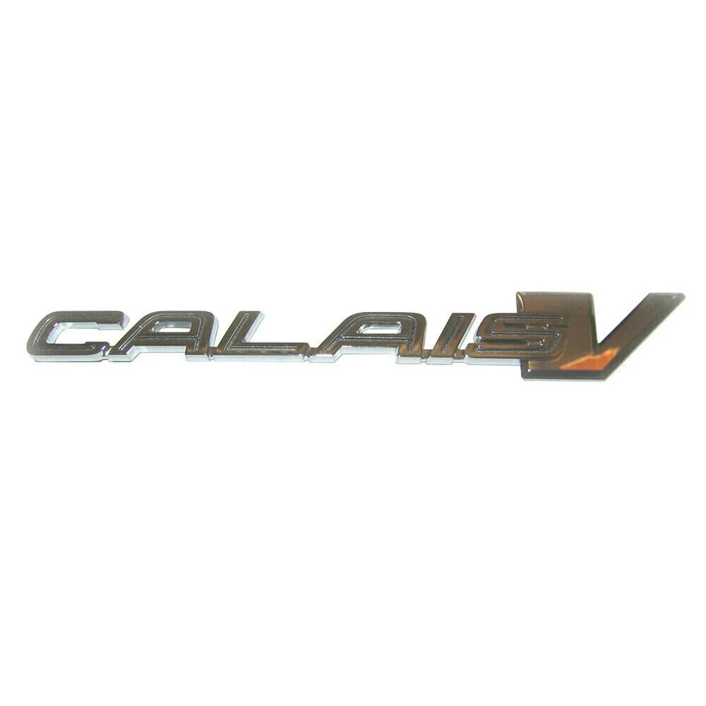 Holden VE Commodore Calais V Boot Badge Chrome Genuine GM 92238536