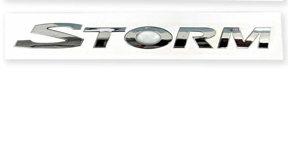 HOLDEN VE VF COMMODORE " STORM " CHROME LOGO EMBLEM 92267283
