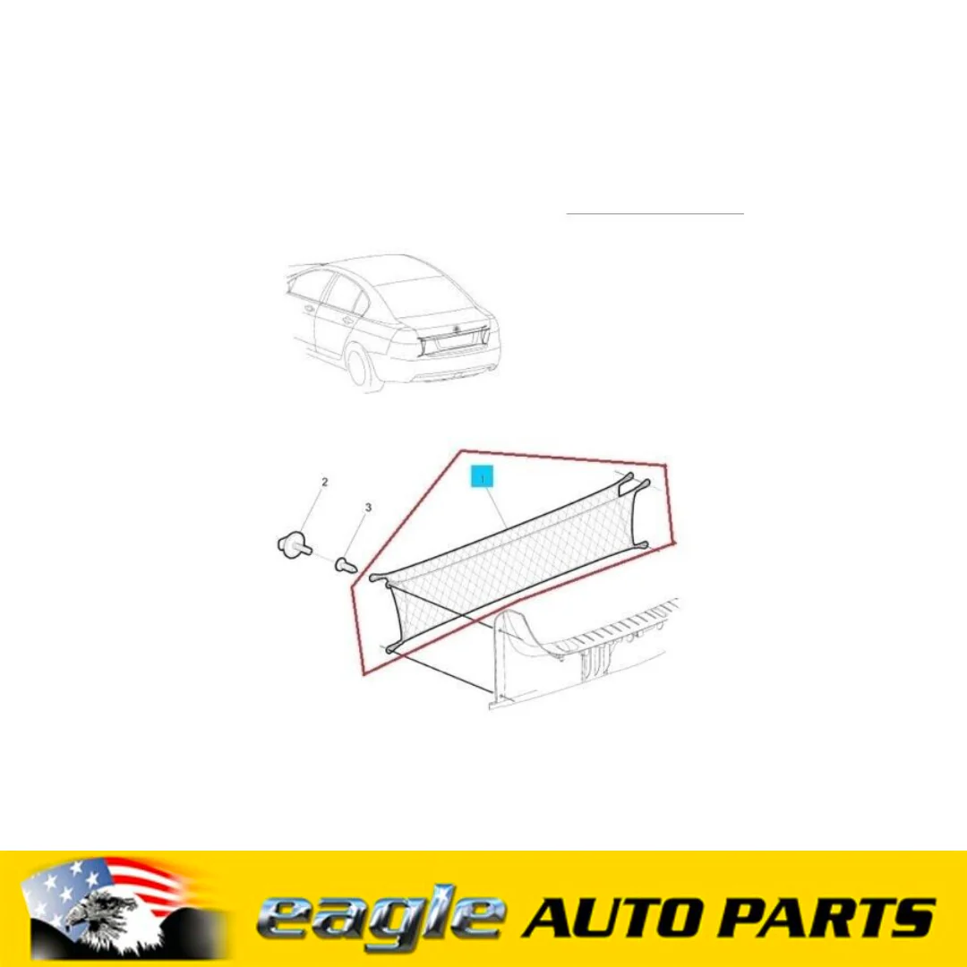 Holden VE VF Commodore WM WN Caprice Cargo Net Genuine GM 2007 - 2017 - Image 2