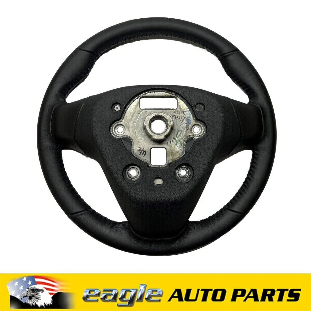 Holden VF Commodore Leather Sports Steering Wheel Jet Black Genuine GM - Image 2