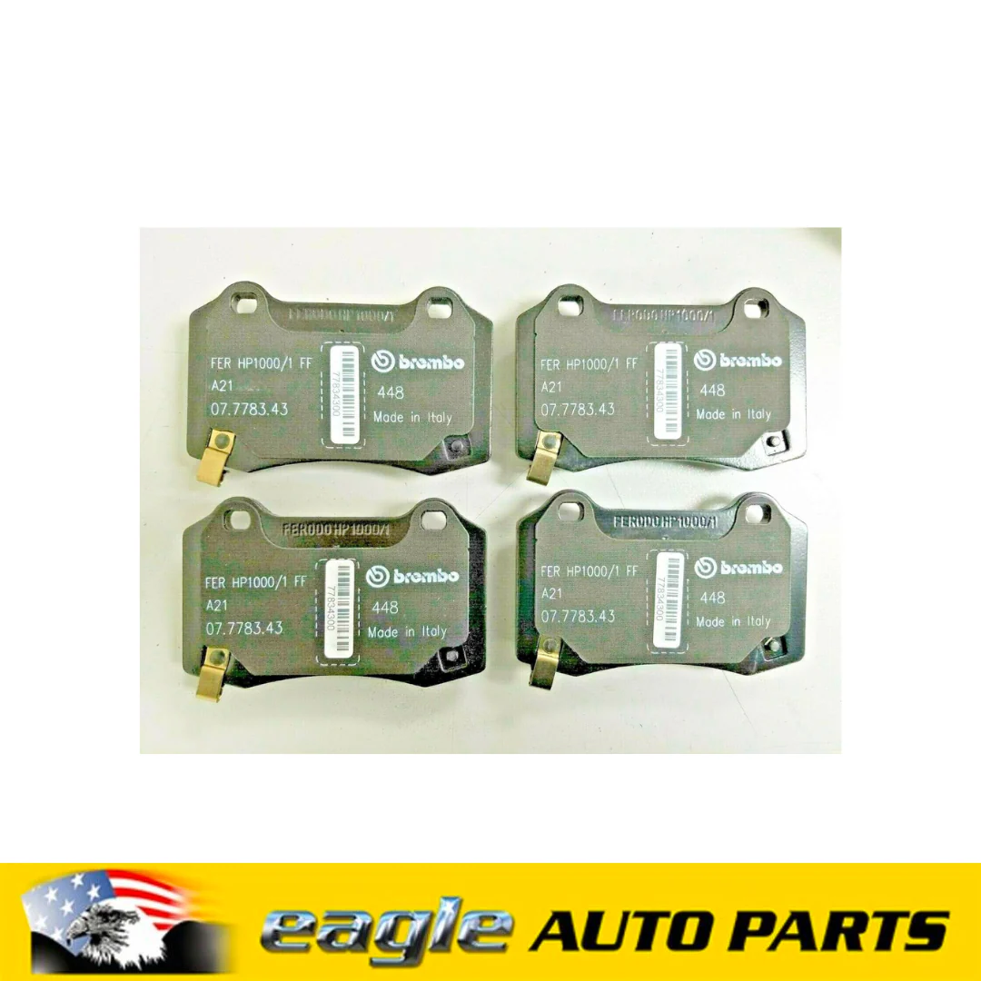 Holden VF Commodore SSV Redline Brembo Rear Brake Pads Set Genuine 92507422 - Image 2