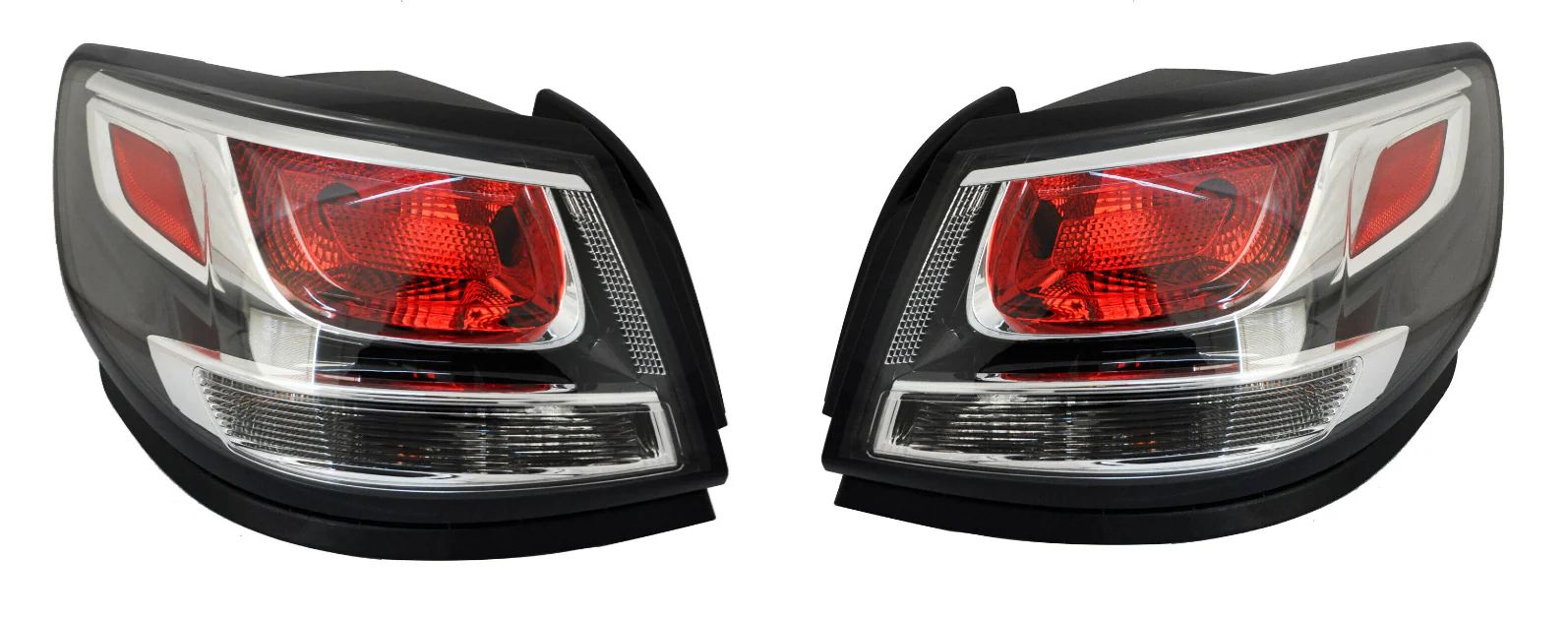 Holden VF Commodore SSV Redline Series 2 Left & Right Rear Tail Lights Black 92286214-3