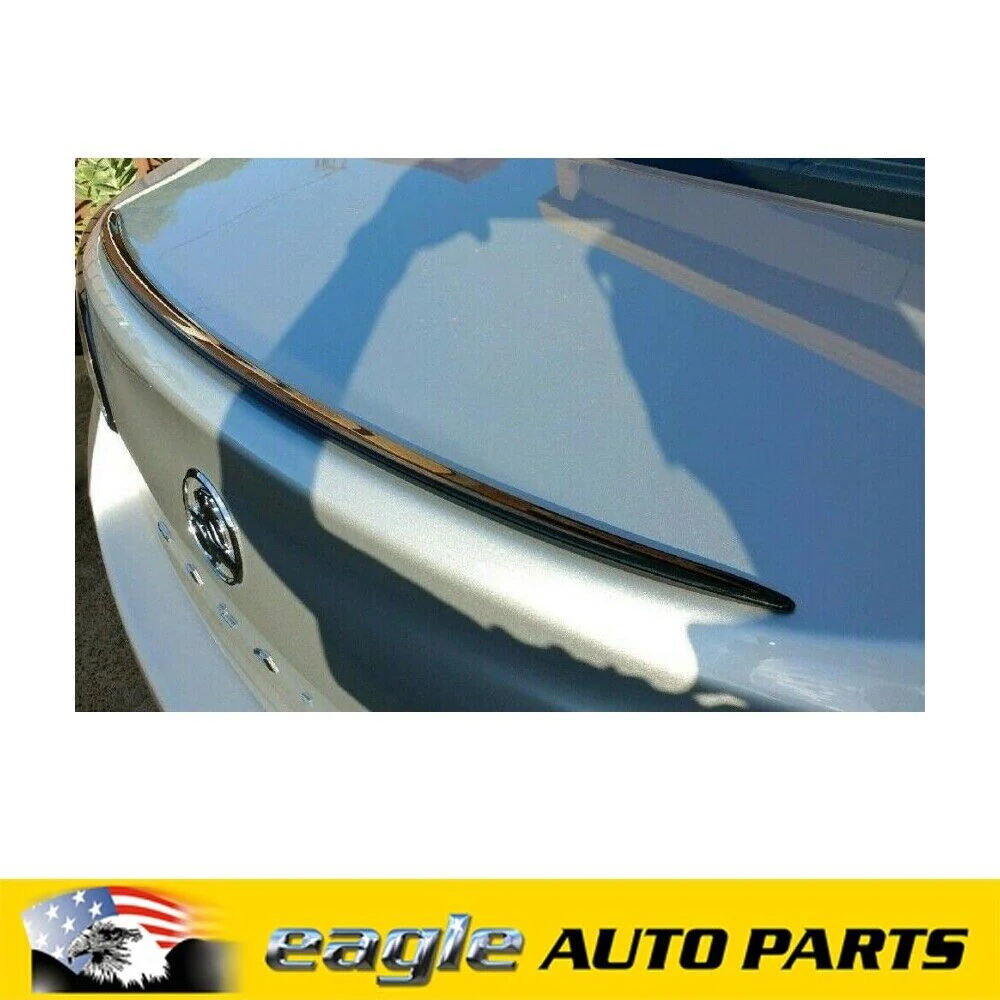 Holden VF Commodore Ultra Thin Boot Lip Spoiler Phantom Black Genuine # 92507851 - Image 2