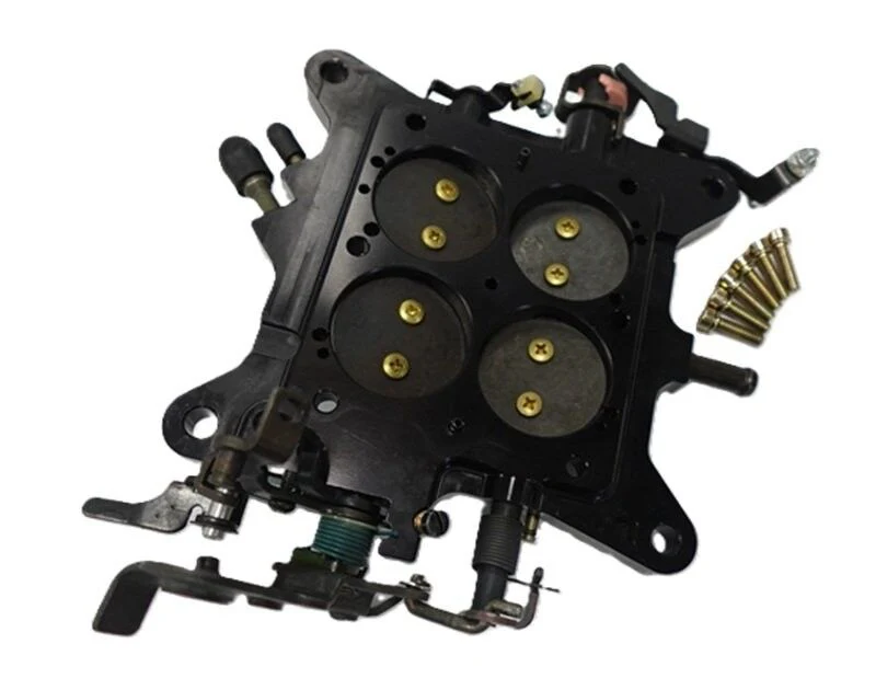 HOLLEY 750 ULTRA CARBURETOR BLACK BASE PLATE TAKE OFF # 76750-BP-TO