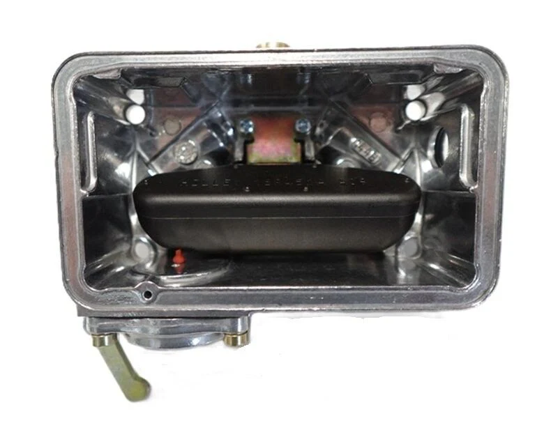 HOLLEY CARBURETOR CENTRE HUNG FRONT FUEL BOWL TAKE OFF # HO134-102S-TO - Image 2