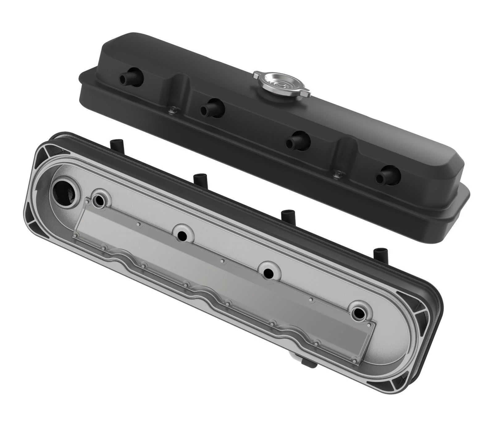Holley Chev LS Pontiac Style Rocker Covers # HO241-192 - Image 7