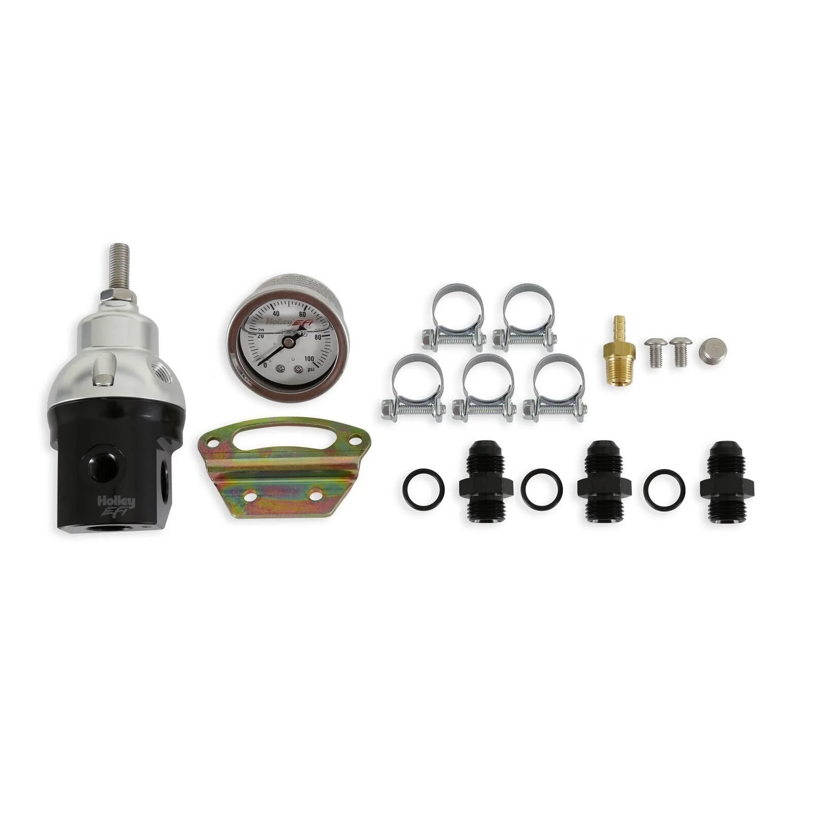 Holley EFI Billet Bypass Fuel Pressure Regulator Kit # HO12-894KIT