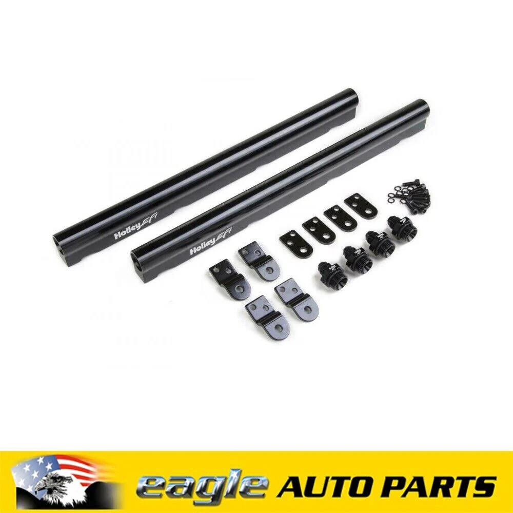 Holley Hi-Flow EFI Fuel Rails Chev LS1 LS2 LS3 LS6 & L99 Intakes  # HO534-209