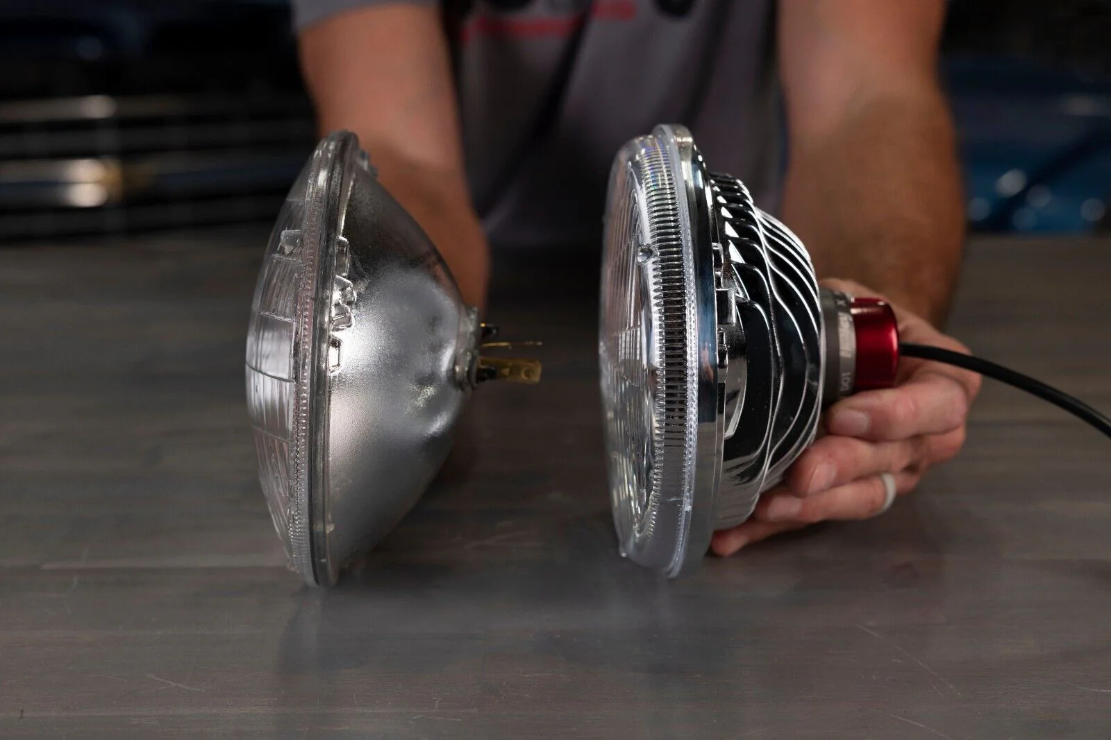 HOLLEY RETROBRIGHT LED FORWARD FACING HEADLIGHT - MODERN WHITE (5700K) # LFRB155 - Image 6